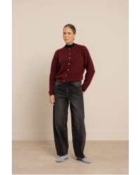 Studio Anneloes Bibi cardigan 3900 red wine