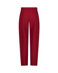 Studio Anneloes Marlis bonded barrel trousers 3900 red wine