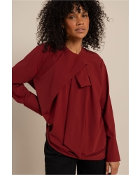 Studio Anneloes Tommy blouse 3900 red wine