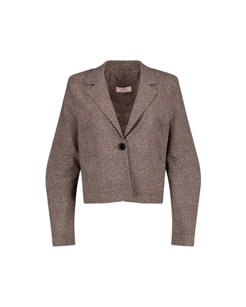 Studio Anneloes Jorine tweed look jacket 9014 black/kit
