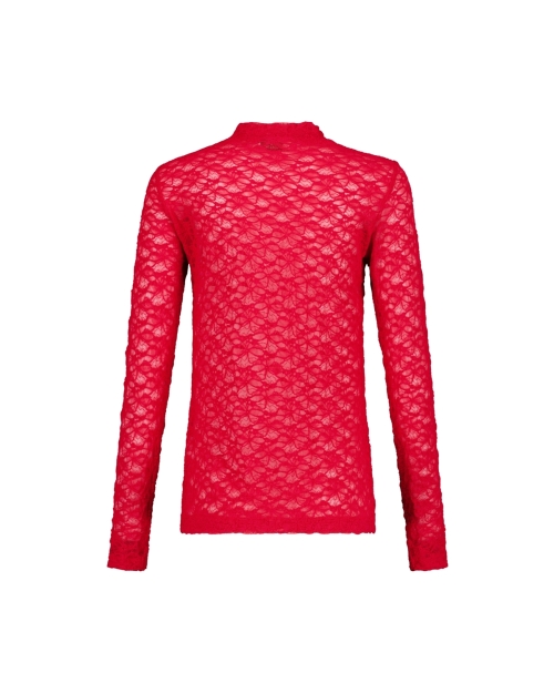 Studio Anneloes Reagan lace col top 4100 rich red