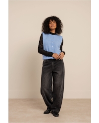 Studio Anneloes Frenkie balloon trousers 9800 antraciet