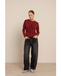 Studio Anneloes Frenkie balloon trousers 9800 antraciet