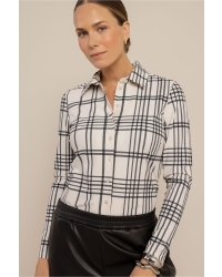 Studio Anneloes Poppy check shirt 1497 kit/mid grey