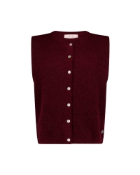 Studio Anneloes Bibi sls cardigan 3900 red wine