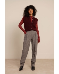 Studio Anneloes Bibi sls cardigan 3900 red wine