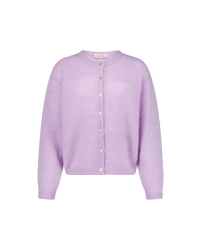 Studio Anneloes Bibi cardigan 4700 light aubergine