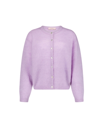 Studio Anneloes Bibi cardigan 4700 light aubergine