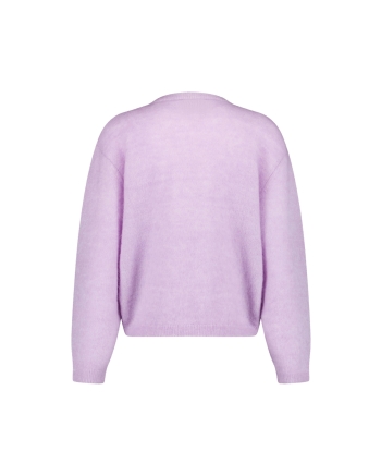 Studio Anneloes Bibi cardigan 4700 light aubergine
