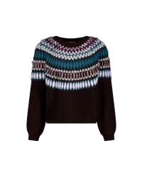 Studio Anneloes Femmy fairisle pullover 9997 multi color