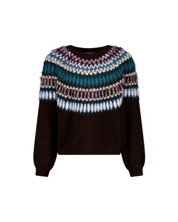 Studio Anneloes Femmy fairisle pullover 9997 multi color