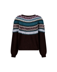 Studio Anneloes Femmy fairisle pullover 9997 multi color
