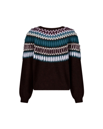 Studio Anneloes Femmy fairisle pullover 9997 multi color