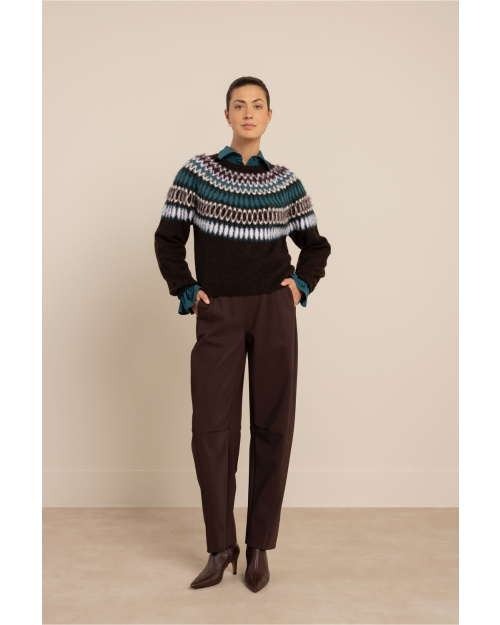 Studio Anneloes Femmy fairisle pullover 9997 multi color