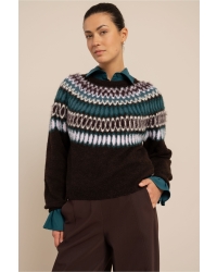 Studio Anneloes Femmy fairisle pullover 9997 multi color