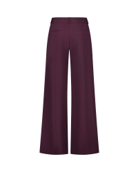 Studio Anneloes Luz twill trousers 4800 aubergine