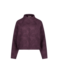Studio Anneloes Mels bomber jacket 4800 aubergine