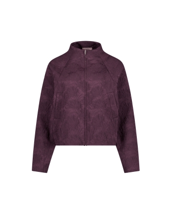 Studio Anneloes Mels bomber jacket 4800 aubergine