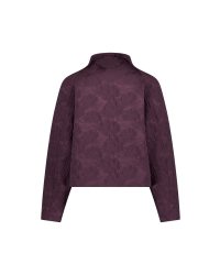 Studio Anneloes Mels bomber jacket 4800 aubergine