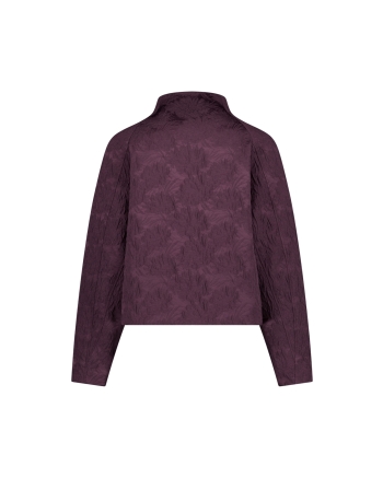 Studio Anneloes Mels bomber jacket 4800 aubergine