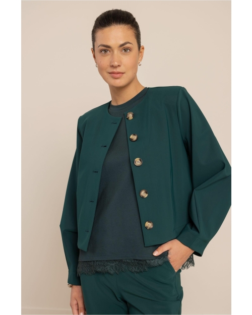 Studio Anneloes Jory jacket 8300 dark teal