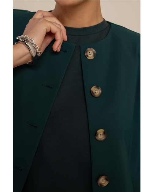 Studio Anneloes Jory jacket 8300 dark teal