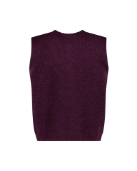Studio Anneloes Bibi sls cardigan 4800 aubergine