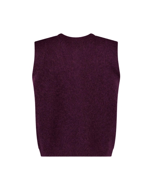 Studio Anneloes Bibi sls cardigan 4800 aubergine