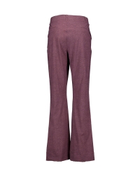 Studio Anneloes Flair herringbone trousers 4847 aubergine/light aubergine