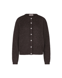 Studio Anneloes Bibi cardigan 8700 espresso