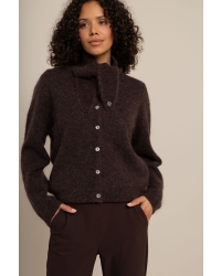 Studio Anneloes Bibi cardigan 8700 espresso