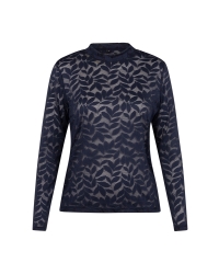 Studio Anneloes Reagan lace top 6900 dark blue