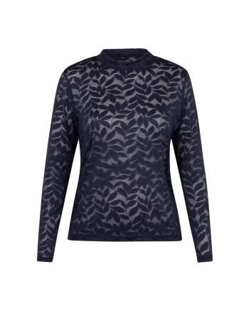 Studio Anneloes Reagan lace top 6900 dark blue