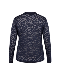 Studio Anneloes Reagan lace top 6900 dark blue