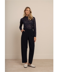 Studio Anneloes Reagan lace top 6900 dark blue