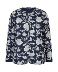 Red Button Quilted JKT Print