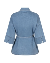 Red Button Mia Denim Long Jacket