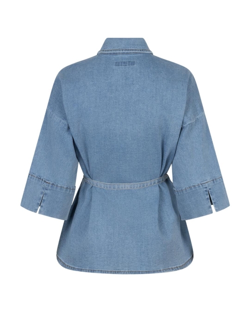 Red Button Mia Denim Long Jacket