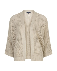 Red Button De Cardigan Pointelle is een ajour gebreid vest va