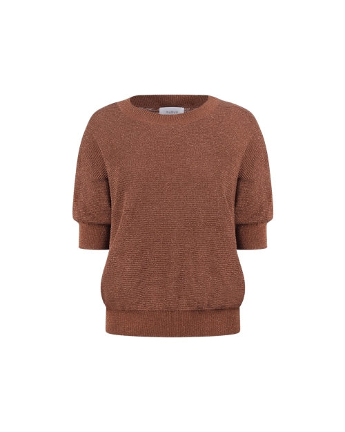 NUKUS Kinty Top Lurex 385 espresso