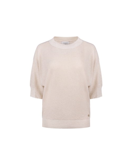 NUKUS Kinty Top Lurex 9 sand