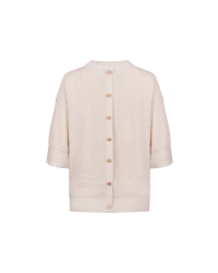 NUKUS Kinty Top Lurex 9 sand