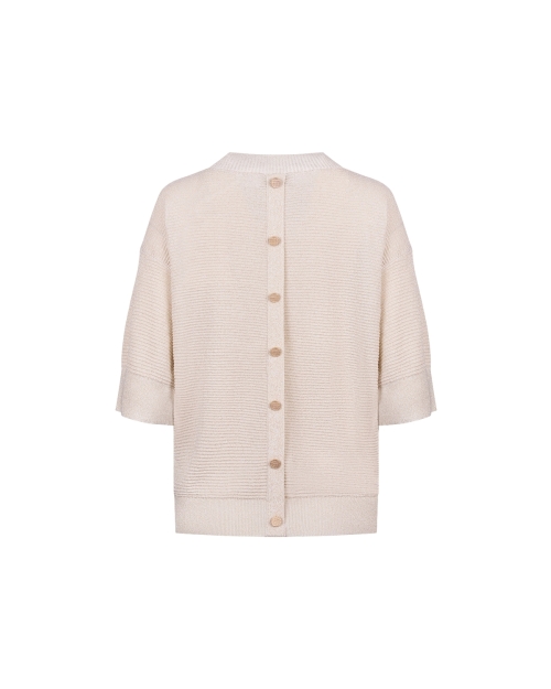 NUKUS Kinty Top Lurex 9 sand