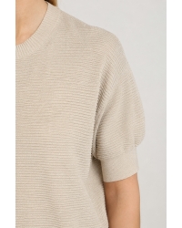 NUKUS Kinty Top Lurex 9 sand