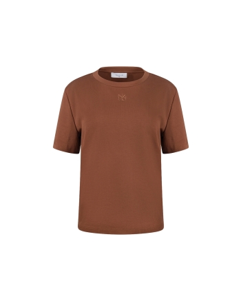 NUKUS Luna Shirt NK 385 espresso