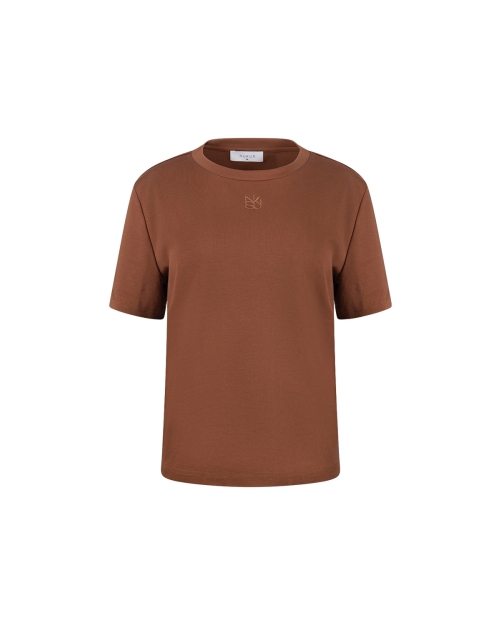 NUKUS Luna Shirt NK 385 espresso