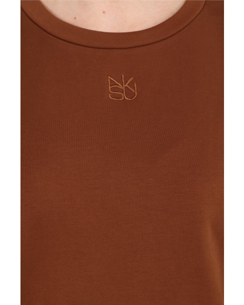 NUKUS Luna Shirt NK 385 espresso