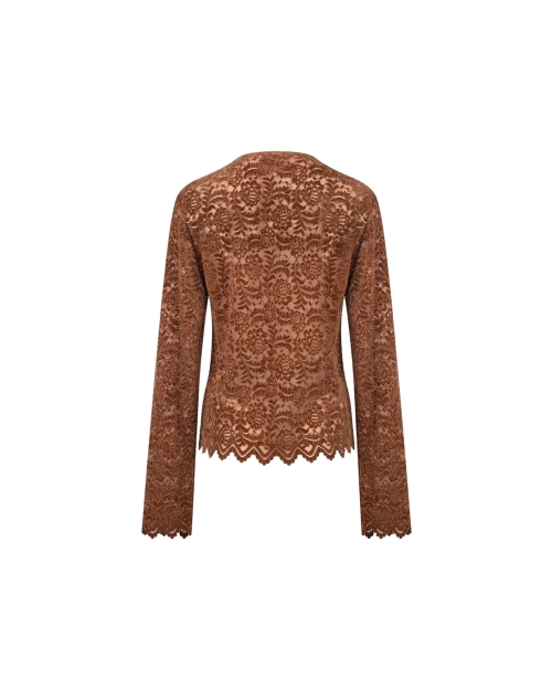 NUKUS Wies Top Lace 385 espresso