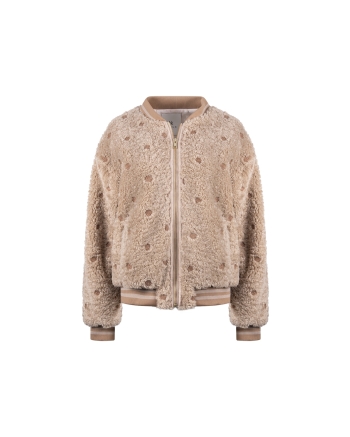NUKUS Henny Jacket Dots 9 sand