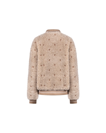 NUKUS Henny Jacket Dots 9 sand